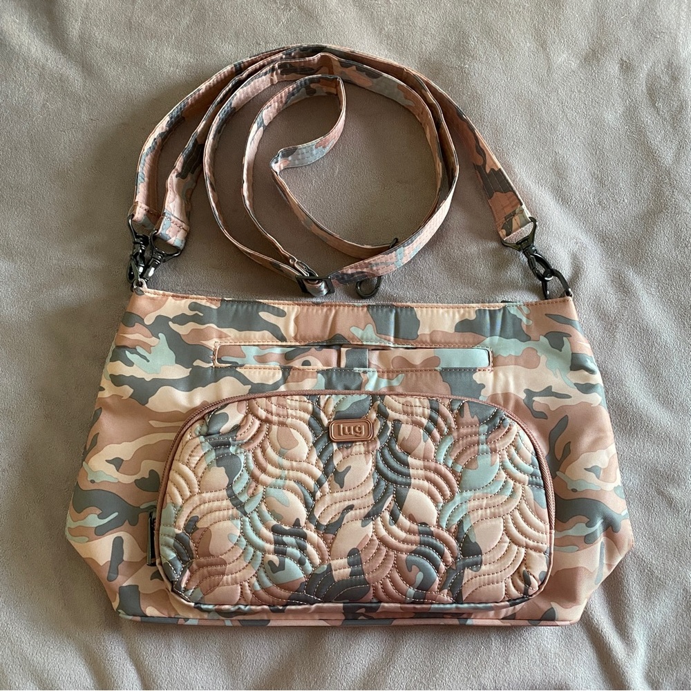 Lug Samba Xl in Camo Rose